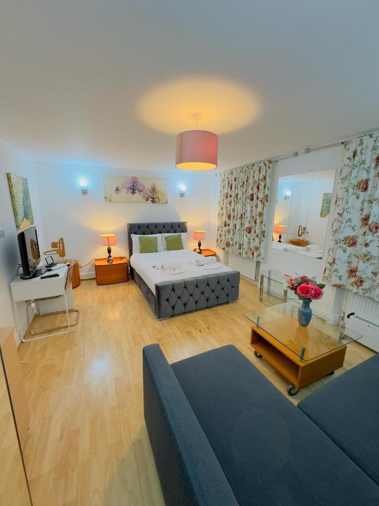 Bright Budget Studio Apartment In Central London Eksteriør billede